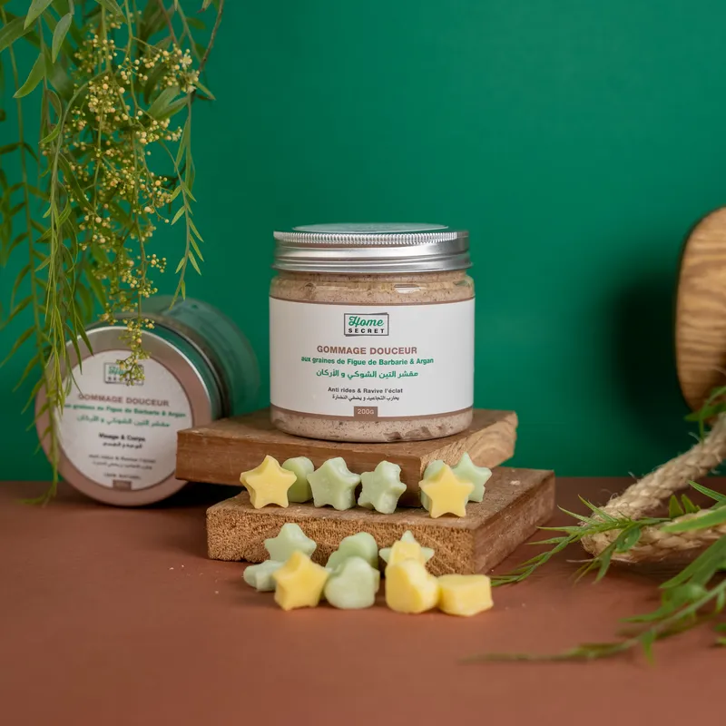 Gommage Douceur aux graines de Figue de Barbarie et Argan
